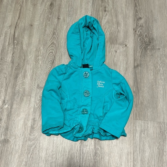 Calvin Klein teal sweater - Picture 1 of 1